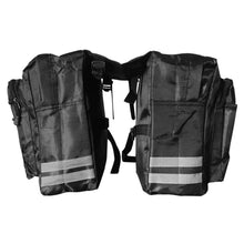 Load image into Gallery viewer, Cycling Double Side Rear Rack 23L Bike 2 In 1 Camo Trunk Bag Bicycle Tail Seat Pannier Carrier Bag
