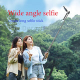 Handheld Selfie Stick Remote 1.7M Adjustable Tripod Anti-shake Stabilizer With Bluetooth Remote