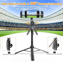 Load image into Gallery viewer, Handheld Selfie Stick Remote 1.7M Adjustable Tripod Anti-shake Stabilizer With Bluetooth Remote
