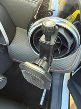 Load image into Gallery viewer, Car Phone Holder Center Console Car Navigation Round Air Vent with Magnet Holder
