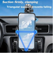 Load image into Gallery viewer, 360° Multi Joints Flexible Long Arm Silicon Strong Suction Cup (80mm) One Touch Phone Mount Support Phone Size up to 10.5cm

