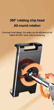 Load image into Gallery viewer, X&amp;X 1.75m Lazy Bed Mobile Phone Tablet Floor Holder 360 Flexible Arms Adjustable Aluminum Mobile Phone Tablet PC Stand
