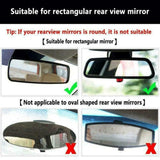 Universal Car Rearview Mirror Mount Holder Stand Cradle For Phone (Bracket Width : 11cm)