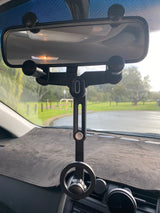 360° Rotate Multi Angle Adjustment Magnetic Magsafe Phone Holder for Rear View Mirror