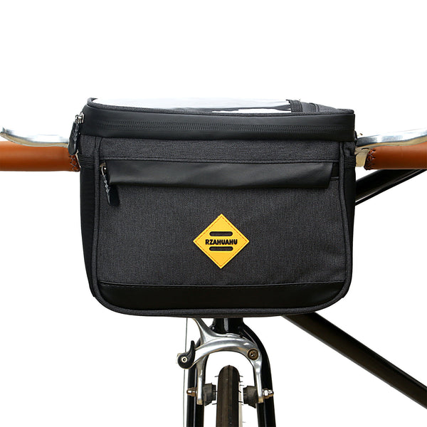 Bicycle Bag Bike Pannier, Cycling Insulated Bike Cooler Bag Water Resistant Pannier with Bike Phone Mount