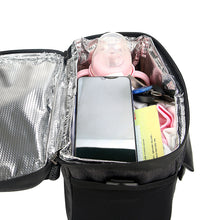 Load image into Gallery viewer, RZAHUAHU Bicycle Bag Bike Pannier, Cycling Insulated Bike Cooler Bag Water Resistant Pannier with Bike Phone Mount (YA-469)
