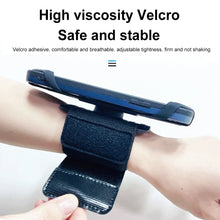 Load image into Gallery viewer, 360° Rotating Magnetic Wrist Strap Multifunctional Armband Phone Holder for Sports Phone Wrist Holder, Wrist Strap for Phone, Removable Armband Mobile Phone Holder
