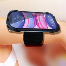 Load image into Gallery viewer, 360° Rotating Magnetic Wrist Strap Multifunctional Armband Phone Holder for Sports Phone Wrist Holder, Wrist Strap for Phone, Removable Armband Mobile Phone Holder

