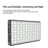 Bafang ST-196 rgb led video camera light, portable clip on panel light for camera/phone/laptop/tablet/computer 2500-9000k