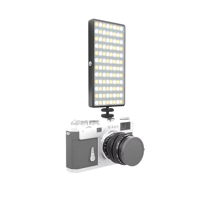 Bafang ST-196 rgb led video camera light, portable clip on panel light for camera/phone/laptop/tablet/computer 2500-9000k