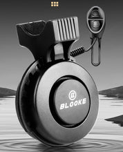 Load image into Gallery viewer, Electric Bike Horn Electronic Bicycle Bell 120 DB Waterproof 3 Sound Modes with Rechargeable Battery

