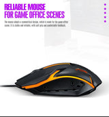 T-wolf Tf200 Gaming Keyboard Usb Floating Manipulator Feel Wired Gaming Keyboard And Mouse Set