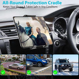 Anti Fall Car Phone Holder Tablet Mount Compatible with Samsung Galaxy Z Fold Car Air Vent Phone & Tablet 10" inch