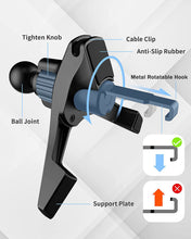 Load image into Gallery viewer, Anti Fall Car Phone Holder Tablet Mount Compatible with Samsung Galaxy Z Fold Car Air Vent Phone &amp; Tablet 10&quot; inch

