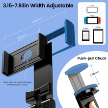 Load image into Gallery viewer, Universal Multipurpose Phone &amp; Tablet Holder for Travel with 360° Multi-Directional Rotation
