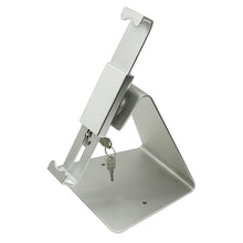 Load image into Gallery viewer, Universal Aluminum Desktop Anti-Theft Lock Stand Holder with Key Support for 7-13&quot; Tablet 360° Flip Back &amp; Front
