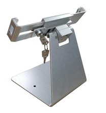 Load image into Gallery viewer, Universal Aluminum Desktop Anti-Theft Lock Stand Holder with Key Support for 7-13&quot; Tablet 360° Flip Back &amp; Front
