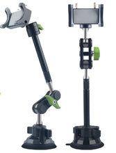 Load image into Gallery viewer, LAN PARTE Heavy Duty Universal Car Large Aluminum Suction Cup Phone 360° Holder Flexible Long Arm
