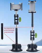 Load image into Gallery viewer, LAN PARTE Heavy Duty Universal Car Large Aluminum Suction Cup Phone 360° Holder Flexible Long Arm
