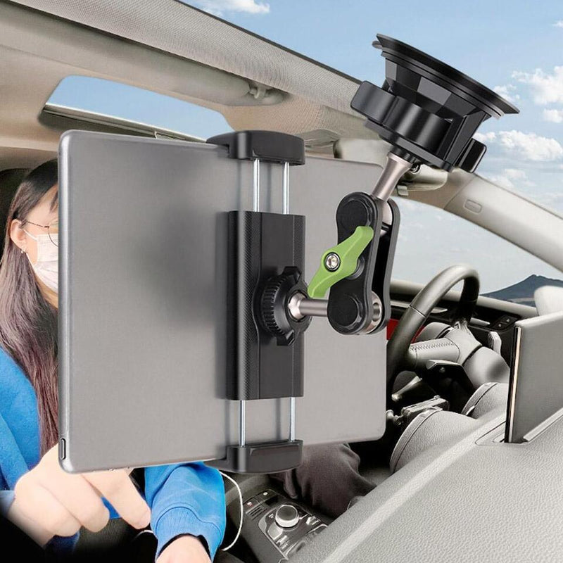 LAN PARTE Universal Car Magic Arm Suction Cup Phone Holder Flexible Bracket for Phone Tablet 12.9"