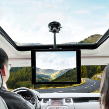 Load image into Gallery viewer, LAN PARTE Heavy Duty Universal Car Large Aluminum Suction Cup Phone Tablet Holder up to 12.9&quot; Long Arm
