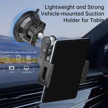 Load image into Gallery viewer, LAN PARTE Heavy Duty Universal Car Large Aluminum Suction Cup Phone Tablet Holder up to 12.9&quot; Long Arm
