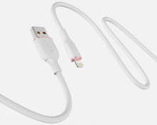 Load image into Gallery viewer, iQuick PVC USB-A to Lightning Fast Charging Cable 2.0 Meter 2.0A (White)
