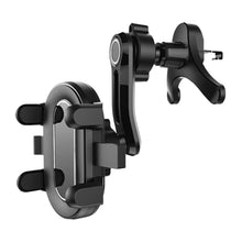 Load image into Gallery viewer, 360° Car Air Vent Phone Mount Holder with Anti Fall Hook Design &amp; Flexible Joint Arm Support Phone Size up to 11cm in Width
