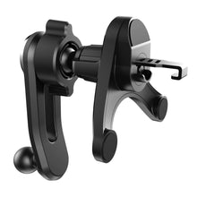 Load image into Gallery viewer, 360° Car Air Vent Phone Mount Holder with Anti Fall Hook Design &amp; Flexible Joint Arm Support Phone Size up to 11cm in Width
