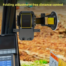 Load image into Gallery viewer, 360° Swivel Universal Car Phone Holder for Windscreen and Dash Mount with 8cm Upgarded Big Suction Extendable Long Arm Big Clamp One Touch Holder
