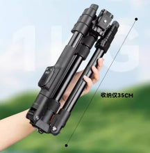Load image into Gallery viewer, YUNTENG VCT-180 Portable Multipurpose Selfie Foldable Tripod Stand (35cm-174cm) for Phone &amp; Camera Selfie with Remote
