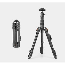 Load image into Gallery viewer, YUNTENG VCT-180 Portable Multipurpose Selfie Foldable Tripod Stand (35cm-174cm) for Phone &amp; Camera Selfie with Remote
