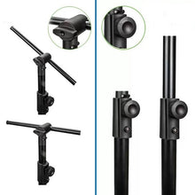 Load image into Gallery viewer, YUNTENG VCT-838 Heavy Duty Crane Stand for Phone Tablet Camera 155cm with wireless remote control for Phone

