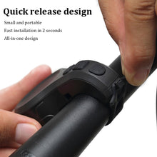 Load image into Gallery viewer, Rechargeble Bike Horn with Alarm, Anti-Theft Electric Bicycle Bell, 80~130db Adjustable Volume Loud Bicycle Ring Bell for Bike Handle bars
