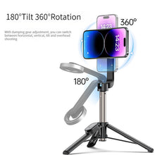Load image into Gallery viewer, TELESIN Mini Magnetic Magsafe Bluetooth Selfie Stick (17CM-69CM) WS-22005
