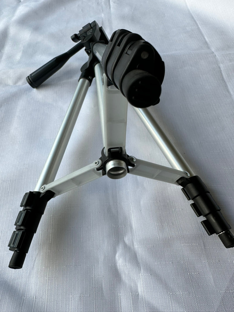 Light Weight Portable Aluminum Tripod Stand & Phone Bracket for Phone & Camera (Below 2kg) Height: 33~103cm