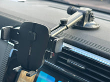 Load image into Gallery viewer, Big Suction Base Extendable Arm &amp; 1 Touch Phone Clamp for Car Dash &amp; Windscreen
