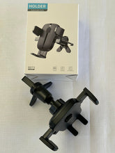 Load image into Gallery viewer, Universal 360° Car Air Vent Mount Clip Phone Holder J-Hook Anti Fall Design for Phone
