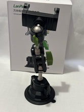 Load image into Gallery viewer, LAN PARTE Heavy Duty Universal Car Large Aluminum Suction Cup Phone 360° Holder Flexible Bracket (Width 9cm)
