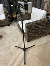 Load image into Gallery viewer, Universal Tripod Floor Stand with 360° Flexible Scissor Boom Arm Extendable to Height 180cm for Phone or Tablet
