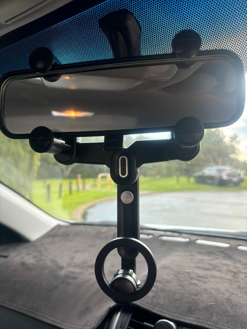 360° Rotate Multi Angle Adjustment Magnetic Magsafe Phone Holder for Rear View Mirror