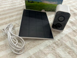 TUYA 1080P 3.0 Mega Pixel WiFi Solar Camera Outdoor 5200mAh Rechargeable Battery 130° Wide Angle PIR Siren