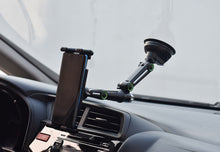 Load image into Gallery viewer, 360° Multi Joints Flexible Long Arm Silicon Strong Suction Cup (80mm) One Touch Phone Mount Support Phone &amp; Tablet Size from 12.0cm to 24.6cm
