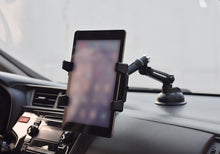 Load image into Gallery viewer, 360° Multi Joints Flexible Long Arm Silicon Strong Suction Cup (80mm) One Touch Phone Mount Support Phone &amp; Tablet Size from 12.0cm to 24.6cm
