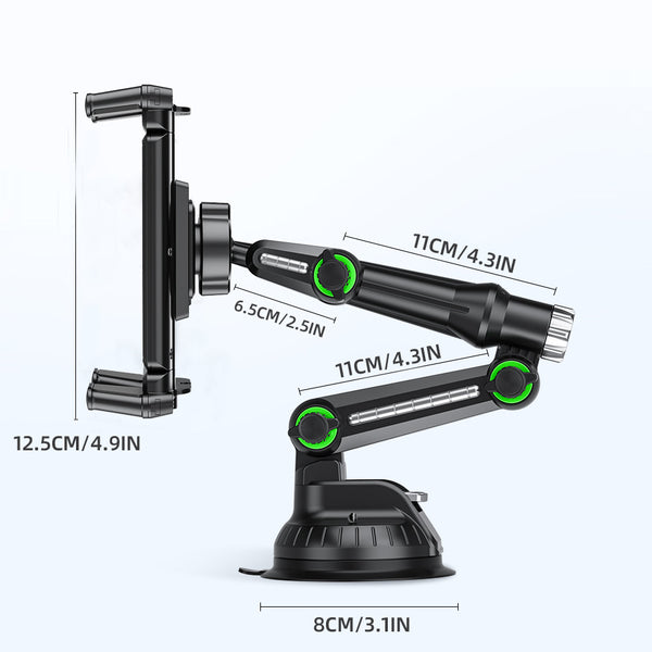 360° Rotation Cars Phone Holder,Suction Windshield Phone Mount | Adjustable 360° Rotation Car Phone Mount for Vehicles, Truck, Cars, Rvs, Suvs