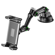 Load image into Gallery viewer, 360° Multi Joints Flexible Long Arm Silicon Strong Suction Cup (80mm) One Touch Phone Mount Support Phone &amp; Tablet Size from 12.0cm to 24.6cm
