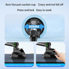 Load image into Gallery viewer, 360° Multi Joints Flexible Long Arm Silicon Strong Suction Cup (80mm) One Touch Phone Mount Support Phone &amp; Tablet Size from 12.0cm to 24.6cm
