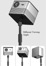 Projector Stand with 1/4 Ball Head Flexible Angle Adjustment Height Adjustable from 30cm-45cm Desktop Projector Heavy Base