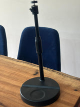 Projector Stand with 1/4 Ball Head Adjustable Height 30cm-45cm Desktop Projector Heavy Base