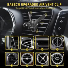Load image into Gallery viewer, Universal Car Air Vent with Anti-Fall Clip Fully Compatible for Vent Magnetic Magsafe with Metal Ring
